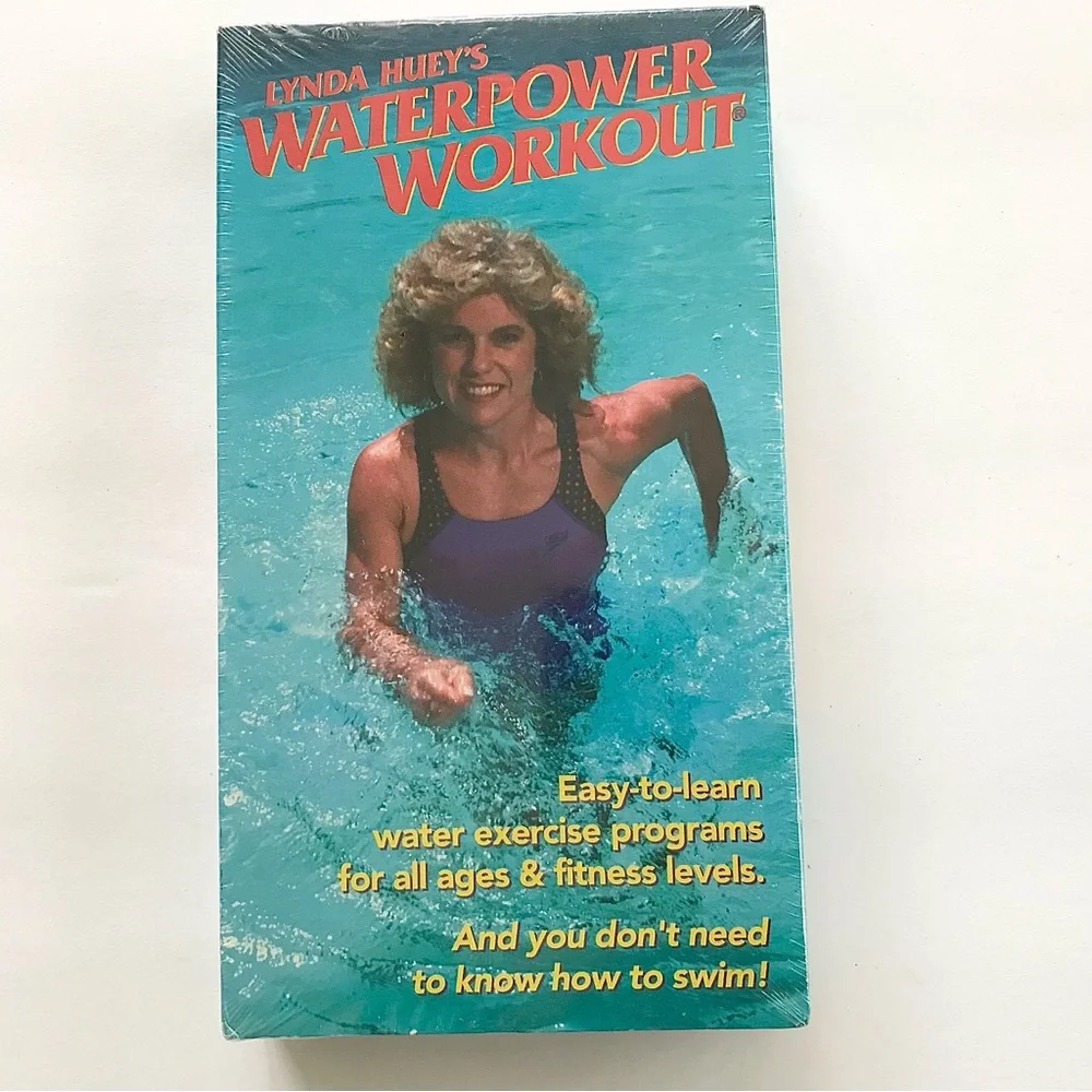 ✴️Water power Workout VHS Videotape, NEW